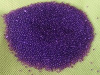 Микробисер 06 1,0-1,5мм фиолетовый прозрачный (стекло) (5гр)