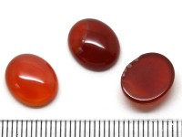 Кабошон каменный 046 Овал 12*10*5мм Агат красный (камни)