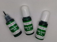 Краситель 01 Колер для смолы прозрачный Зелёный нефрит Jade Green (Transparent Colorant)(10мл)