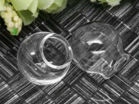 Пузырь стеклянный 27 примерно 20*18мм (горлышко 12-13мм) прозрачный (стекло)