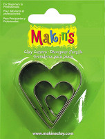 Каттер 14 Сердце набор формочек Makins (инструменты для моделирования) (3шт.)