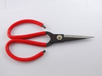 Ножницы 06 ювелирные средние 138мм с красными ручками (инструменты для бижутерии)