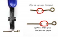 Кусачки 07 ювелирные для ровных срезов 120мм с синими ручками (инструменты для бижутерии)