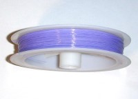 Ювелирный тросик ланка струна 0,3мм №12 светло-фиолетовая (5м)