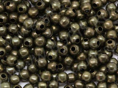Бусина Шарик металлический 6мм античная бронза (Iron) (50шт)