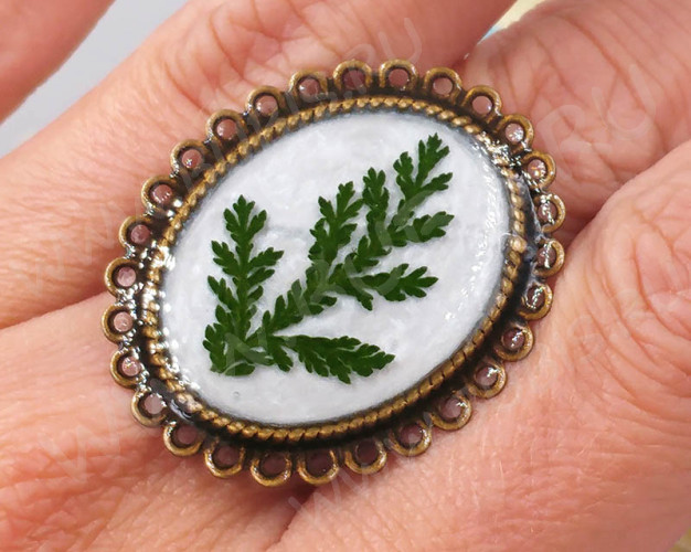 Основа (заготовка) для кольца 066 17мм с сеттингом 25*19мм античная бронза (Brass)