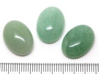 Кабошон каменный 022 Овал 18*13*5мм Авантюрин зелёный натуральный (камни)