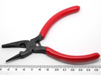 Инструмент для создания ровных петель 04 с пружинкой 125мм с красными ручками (инструменты для бижутерии)