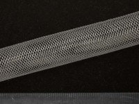 Нейлоновая ювелирная сетка 16мм айвори (шнуры) (1м)