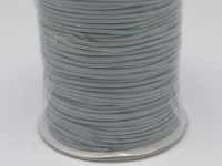 (ОПТ) Вощёный полиэстеровый шнур "корейский" 2мм серый (80м)