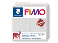 Полимерная глина FIMO Leather-Effect светло-серый 8010-029 (57г)