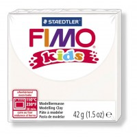 Полимерная глина FIMO Kids Белый 8030-0 (42г)