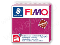 Полимерная глина FIMO Leather-Effect ягодный 8010-229 (57г)