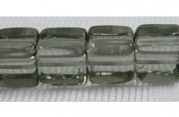 Бусина Кубик 07 4,3*4,3*4,3мм раух-топаз прозрачный (стекло) (20шт.)