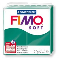 Полимерная глина FIMO Soft Изумруд 8020-56 (57гр)