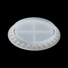 Молд 280 для эпоксидной смолы Подставки в форме цветка 98*17мм (силикон)