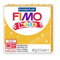 Полимерная глина FIMO Kids Блестящий золотой 8030-112 (42г)