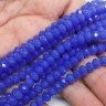 (ОПТ) Бусина Абакус гранёный 6*6*4,5мм Хрусталь синий полупрозрачный (имитация Сваровски) (100шт.) Купить (ОПТ) Бусина Абакус гранёный 6*6*4,5мм Хрусталь синий полупрозрачный (имитация Сваровски) (100шт.) с доставкой по России