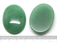 Кабошон каменный 092 Овал 40*30*7мм Авантюрин зелёный натуральный (камни)