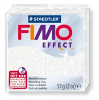 Полимерная глина FIMO Effect Белый с блестками 8020-052 (57г)