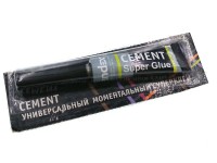 Клей 21 Супер клей Cement универсальный 3г (инструменты для бижутерии)