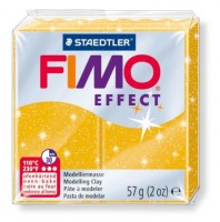 Полимерная глина FIMO Effect Золотой с блестками 8020-112 (57г)