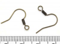 Швензы-крючки №038 16*15,5мм античная бронза, без никеля (Brass) (10 ПАР)