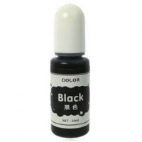 Краситель 01 Колер для смолы прозрачный Чёрный Black (Transparent Colorant)(10мл)