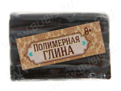Полимерная глина черная 20г.