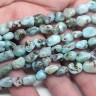 (ОПТ) Бусина каменная Бесформенная 12 6-12*5-8мм Ларимар натуральный (камни LUX) (НИТЬ 40см) Купить (ОПТ) Бусина каменная Бесформенная 12 6-12*5-8мм Ларимар натуральный (камни LUX) (НИТЬ 40см) с доставкой по России