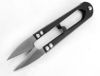 Кусачки 06 ножницы портновские металлические 105мм с цветными ручками (инструменты для бижутерии)