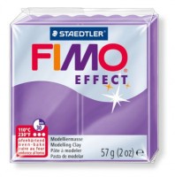 Полимерная глина FIMO Effect Полупрозрачный лиловый 8020-604 (57г)