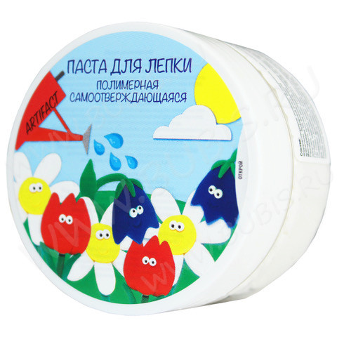 Глина Артефакт Самозастывающая Паста Самоотверждающаяся Белая (50г)