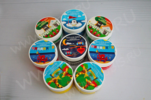 Глина Артефакт Самозастывающая Паста Самоотверждающаяся Белая (50г)