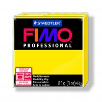 Полимерная глина FIMO Professional Чисто-желтый 8004-100 (85г)