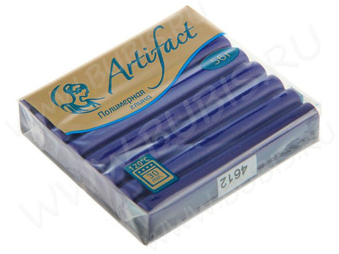 Полимерная глина Артефакт 4612 Черный виноград классический 56г.