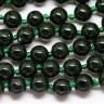 Купить Бусина округлая 8мм Авантюрин т.зелёный имит. (камни) с доставкой по России