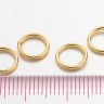 (СКИДКИ!!!) Колечки обычные толстые 8*1мм золотистые (Brass) (50шт) Купить (СКИДКИ!!!) Колечки обычные толстые 8*1мм золотистые (Brass) (50шт) с доставкой по России