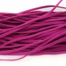 Велюровый шнур 01 плоский 3*1мм т.фуксия (1м) Купить Велюровый шнур 01 плоский 3*1мм т.фуксия (1м) с доставкой по России