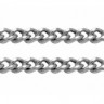 Купить Цепочка C13 тонкая закрученная звено 1,8*1,2мм цвет платины (Brass) (50см) с доставкой по России