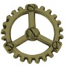(СКИДКИ!!!) Подвеска Шестерёнка 19 двусторонняя 12*12*1мм античное бронза (литьё) (Steampunk) (10шт.) Купить (СКИДКИ!!!) Подвеска Шестерёнка 19 двусторонняя 12*12*1мм античное бронза (литьё) (Steampunk) (10шт.) с доставкой по России