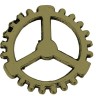 (СКИДКИ!!!) Подвеска Шестерёнка 19 двусторонняя 12*12*1мм античное бронза (литьё) (Steampunk) (10шт.) Купить (СКИДКИ!!!) Подвеска Шестерёнка 19 двусторонняя 12*12*1мм античное бронза (литьё) (Steampunk) (10шт.) с доставкой по России