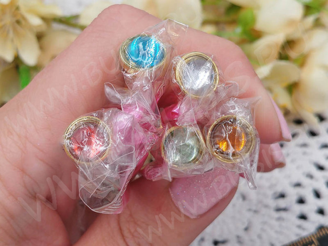 Сверлилка 02 ручная мини-дрель со сверлом 0,6мм золотистая (инструменты для бижутерии)