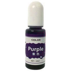 Краситель 01 Колер для смолы прозрачный Лиловый Purple (Transparent Colorant)(10мл)