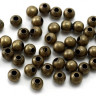 (СКИДКИ!!!) Бусина Шарик металлический 5мм античная бронза (Iron) (100шт.) Купить (СКИДКИ!!!) Бусина Шарик металлический 5мм античная бронза (Iron) (100шт.) с доставкой по России