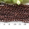 Купить Цепочка I102 простая кручёная звено 7*5мм античная медь (Iron) (1м) с доставкой по России