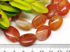 Бусина каменная Овал 50 20*15*7мм Сардоникс (камни)