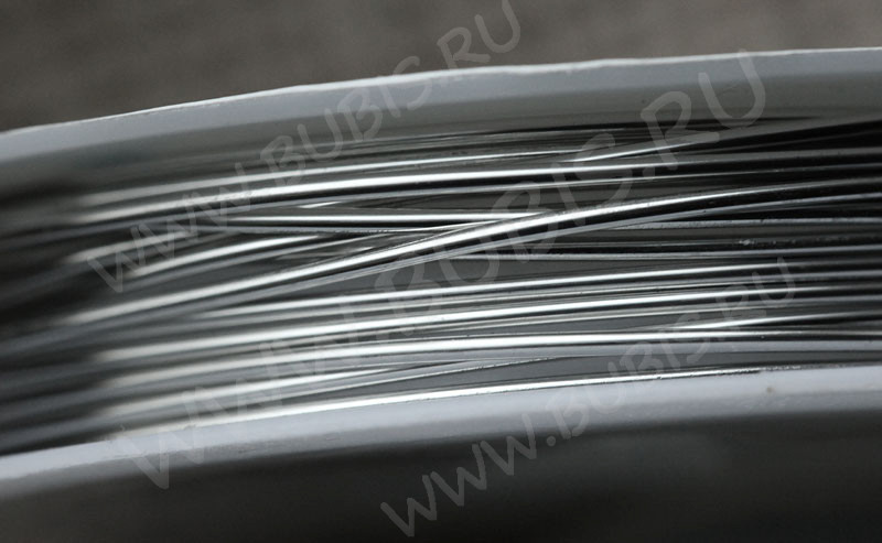 Проволока медная 08 толщина 0,8мм цвет платины (Copper) (3м)