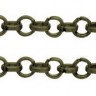 Цепочка I059 "Rolo" округлое звено 3*3мм античная бронза (Iron) (50см) Купить Цепочка I059 "Rolo" округлое звено 3*3мм античная бронза (Iron) (50см) с доставкой по России