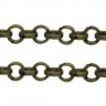 Цепочка I059 "Rolo" округлое звено 3*3мм античная бронза (Iron) (50см) Купить Цепочка I059 "Rolo" округлое звено 3*3мм античная бронза (Iron) (50см) с доставкой по России